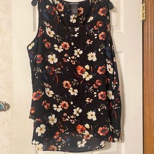 Floral tank top